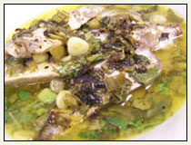 Broiled Sardines with Lemon and Cilantro Vinaigrette