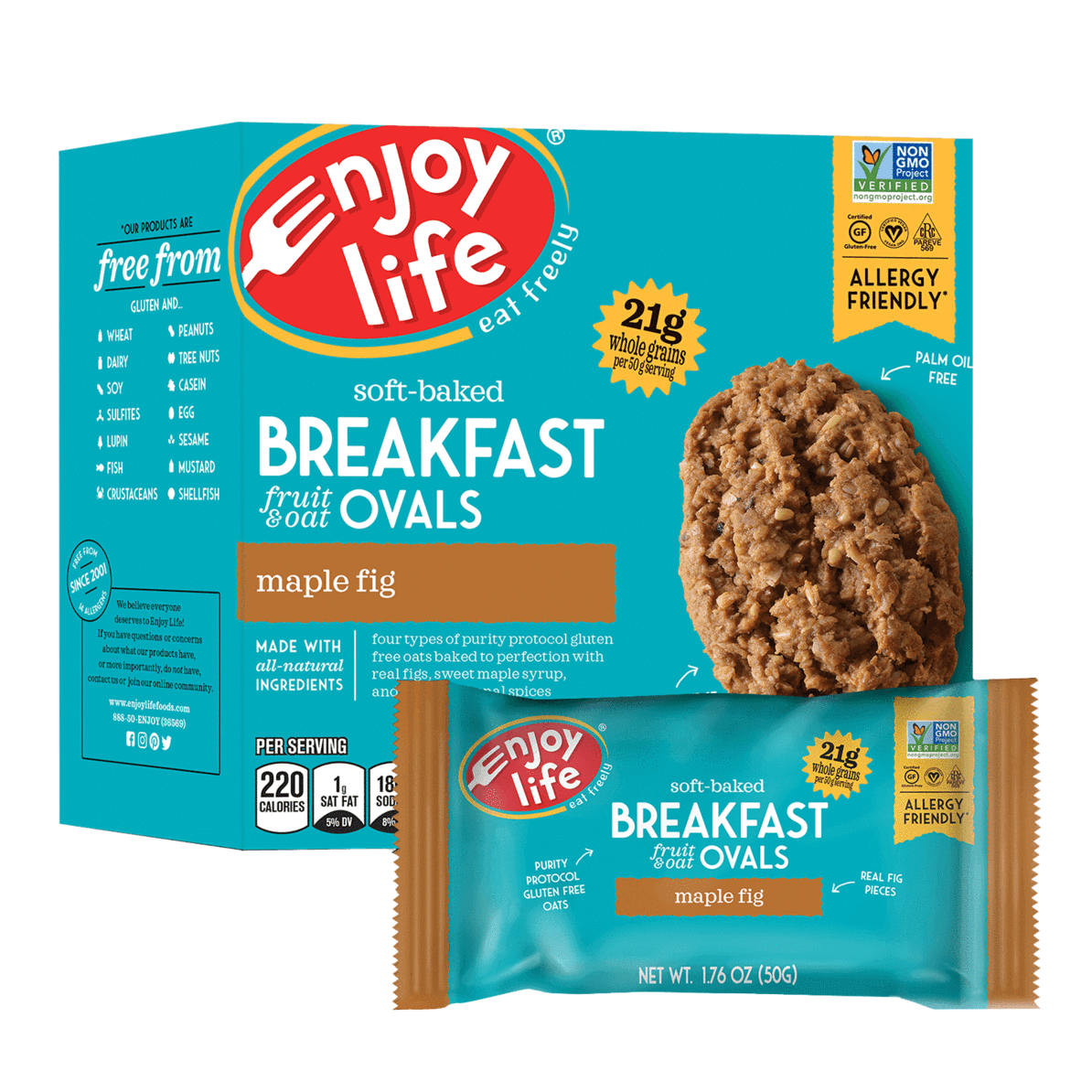 Maple Fig Breakfast Ovals | Eat! Gluten-Free