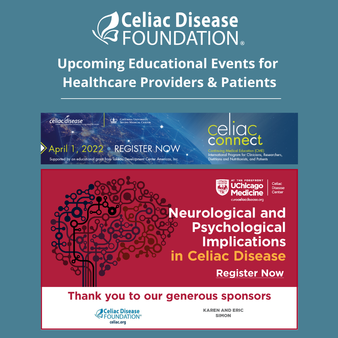 Celiac Disease Educational Events Celiac Disease Foundation