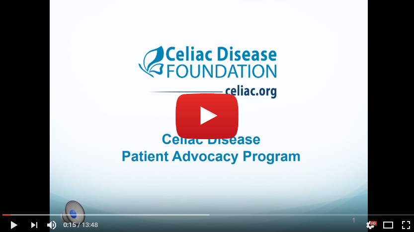 Celiac Disease Foundation Patient Advocate Program ...